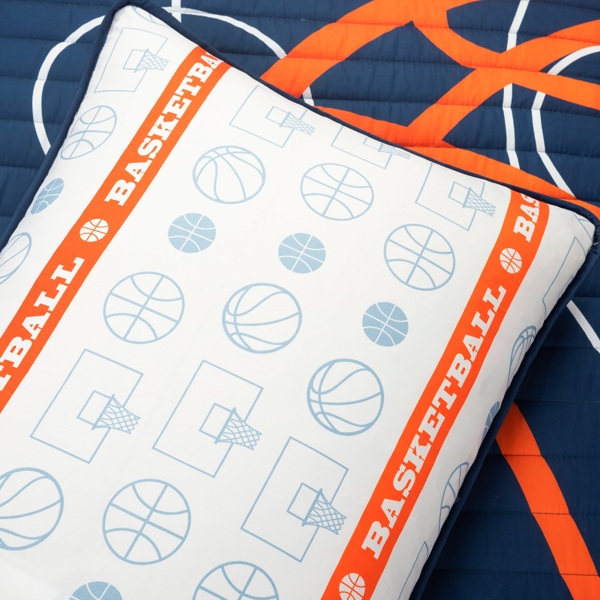 Basketball Game Quilt Set