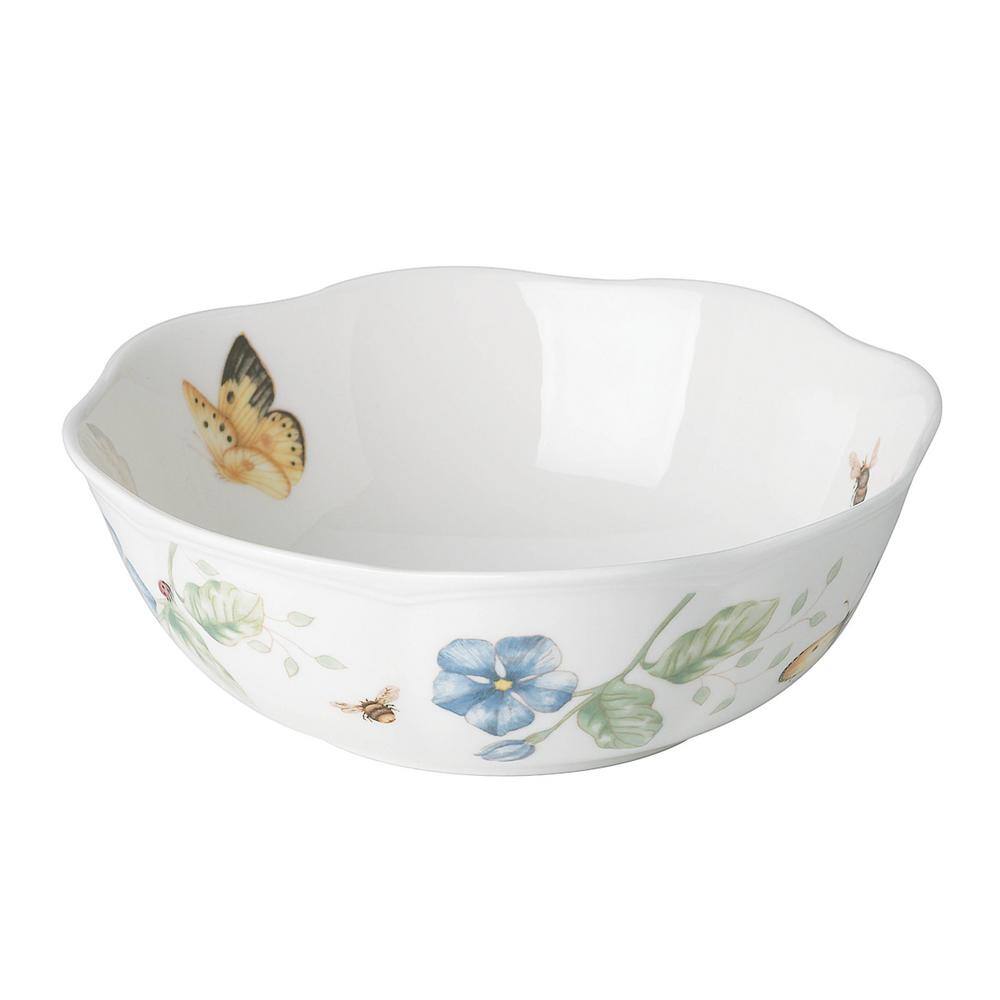 Lenox Butterfly Meadow 20 oz. Porcelain Multi Color All Purpose Bowl 806735