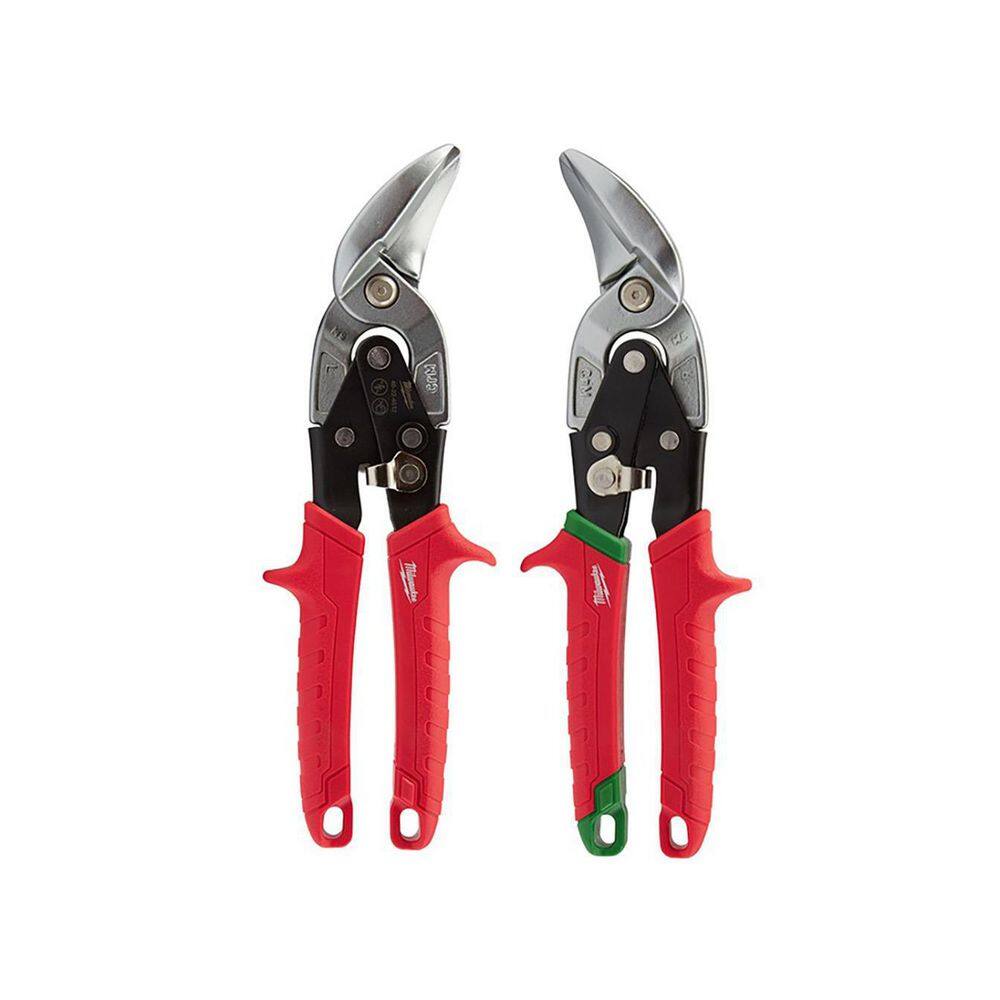 MW Left and Right Offset Aviation Snips (2-Pack) 48-22-4523