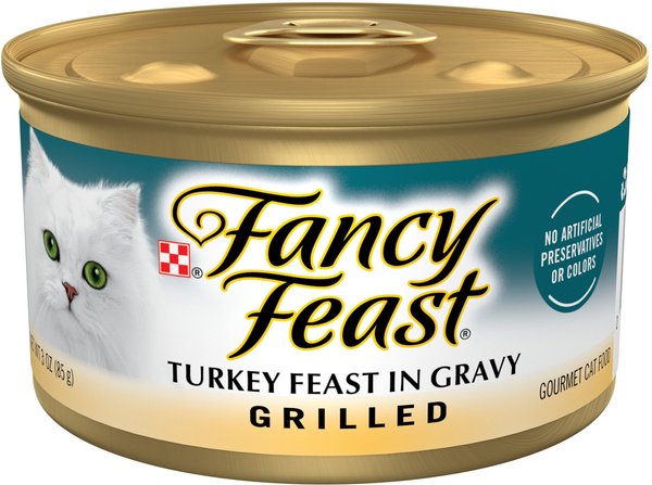 Fancy Feast Grilled Turkey Feast in Gravy Canned Cat Food