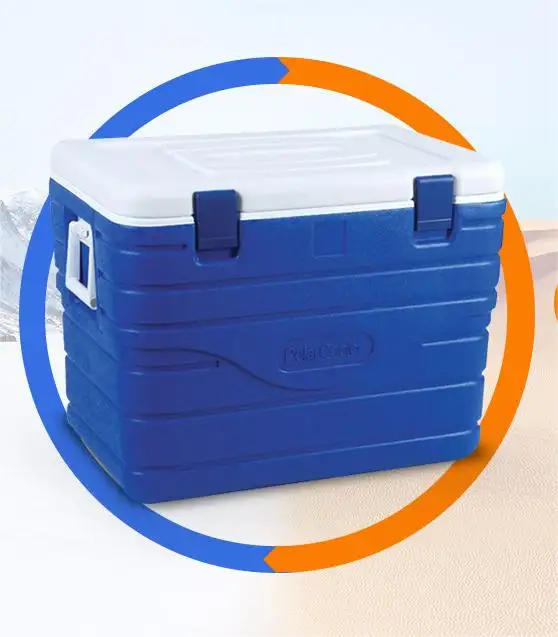 Insulated custom cooler boxes 125l portable ice chest cooler box for outdoor camping hiking fishing