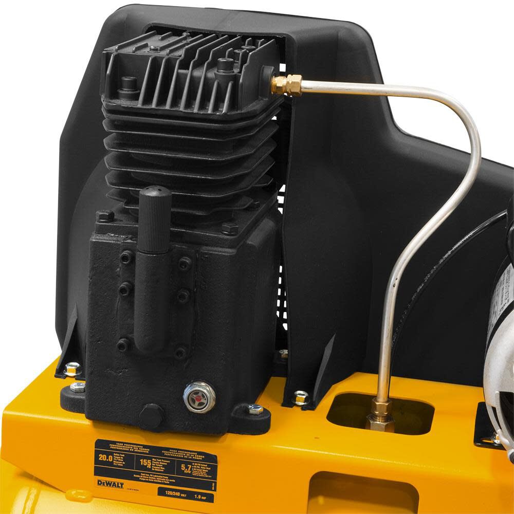 DEWALT 20-Gallon Portable 155-PSI Electric Horizontal Air Compressor DXCMPA1982054 from DEWALT