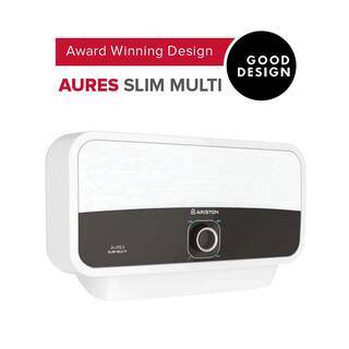 Ariston Aures Slim Multi 10.5kW 240-Volt 2.04 GPM Point of Use Electric Tankless Water Heater AURES SM 10.5 240V US