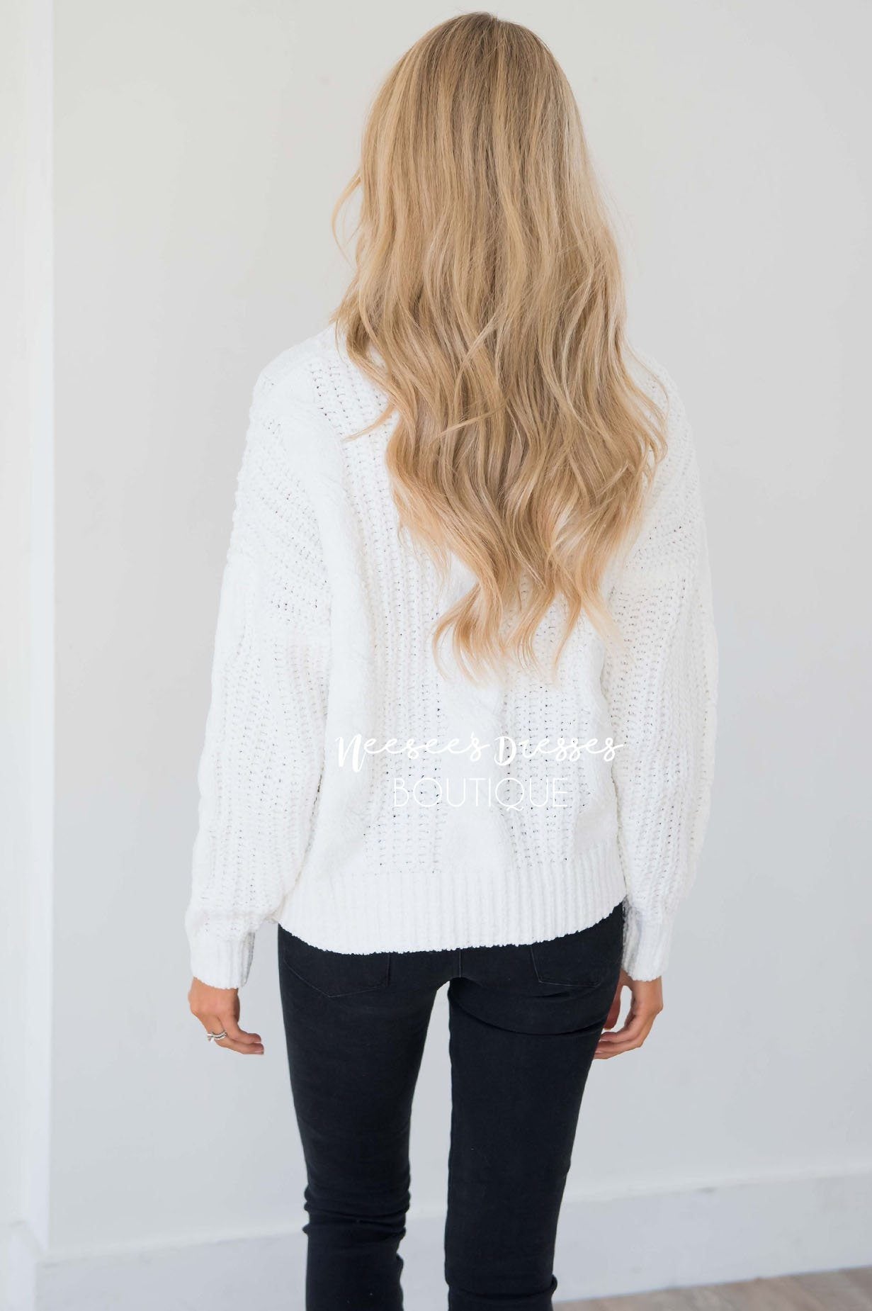 Snowy Nights Chunky Knit Sweater