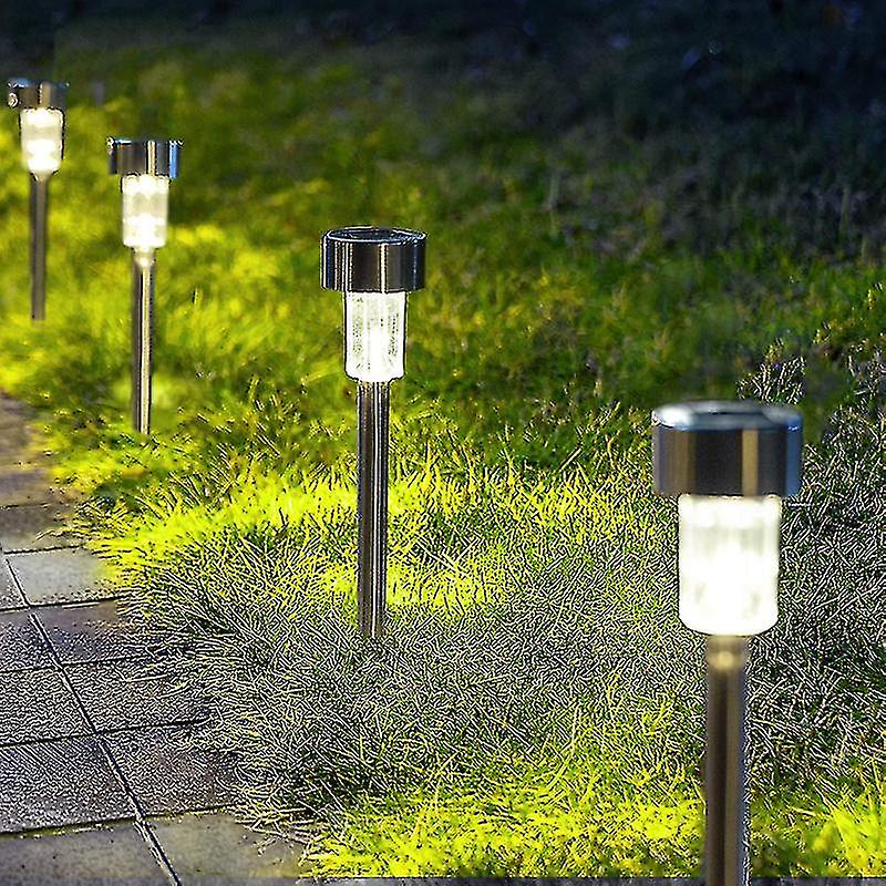 12pack Solar Garden Light Outdoor Solar Powered Lanter Waterproof Landscape Lighting For Pathway Patio Yard Lawn Decoration