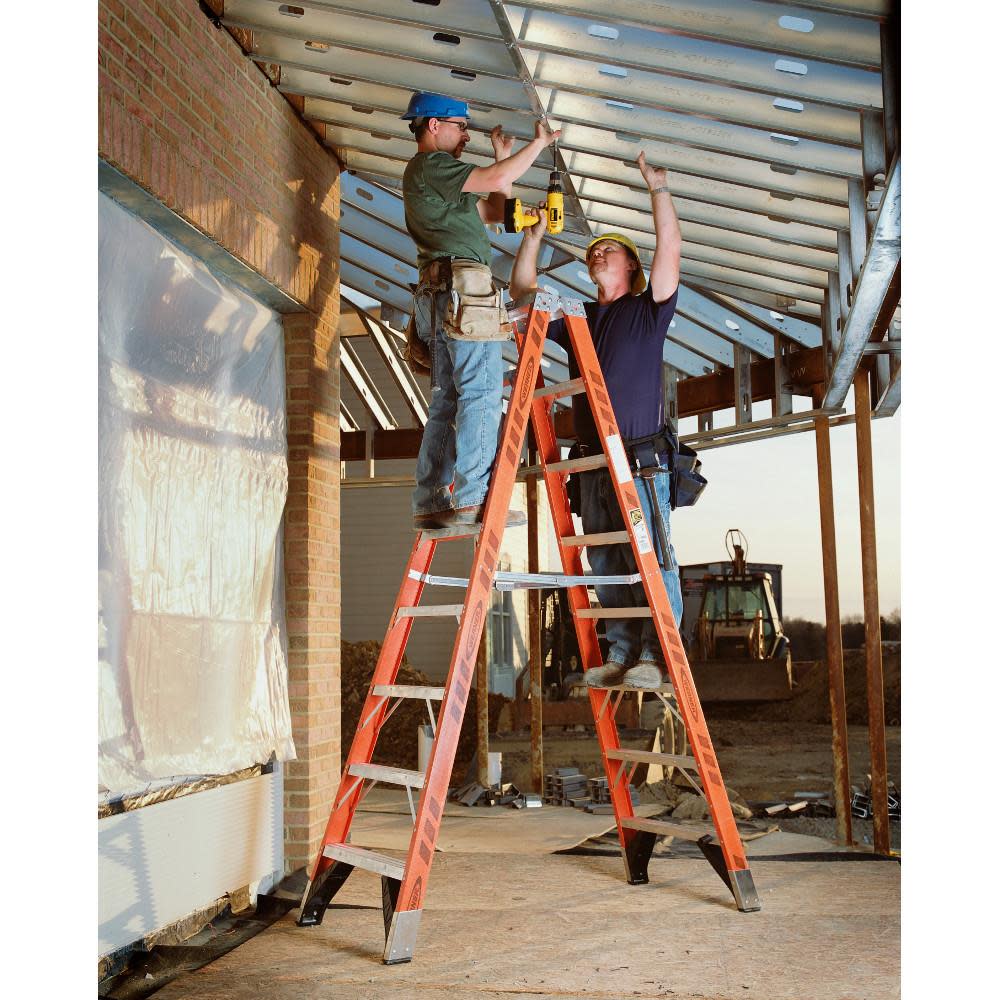 10 Ft. Type IAA Fiberglass Twin Ladder