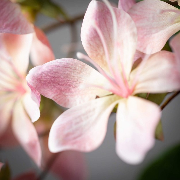 Artificial Pink Peach Blossom Stem