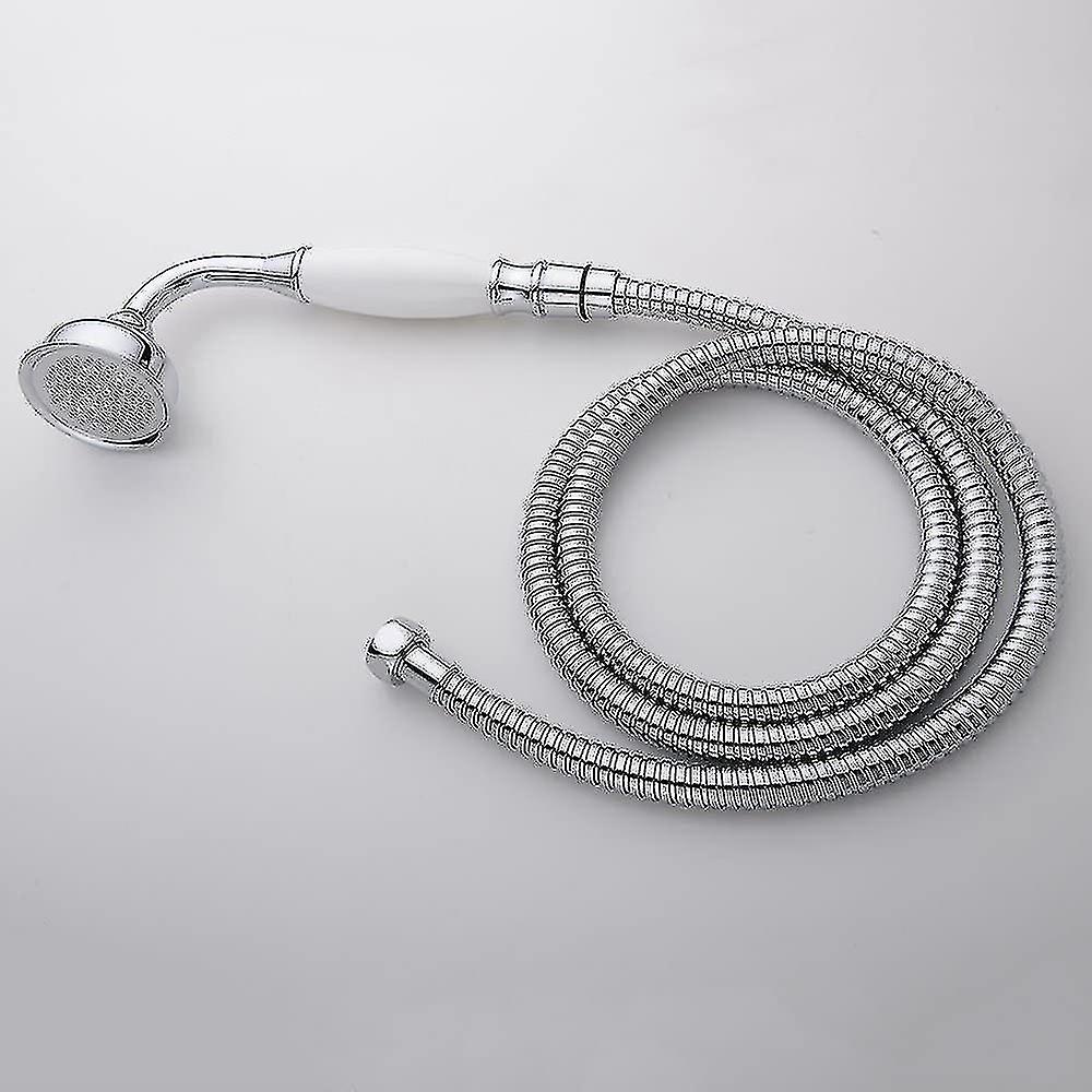 Bathroom Classic Style Traditional Brass Telephone Hand Shower Head And 1.5m Shower Hose