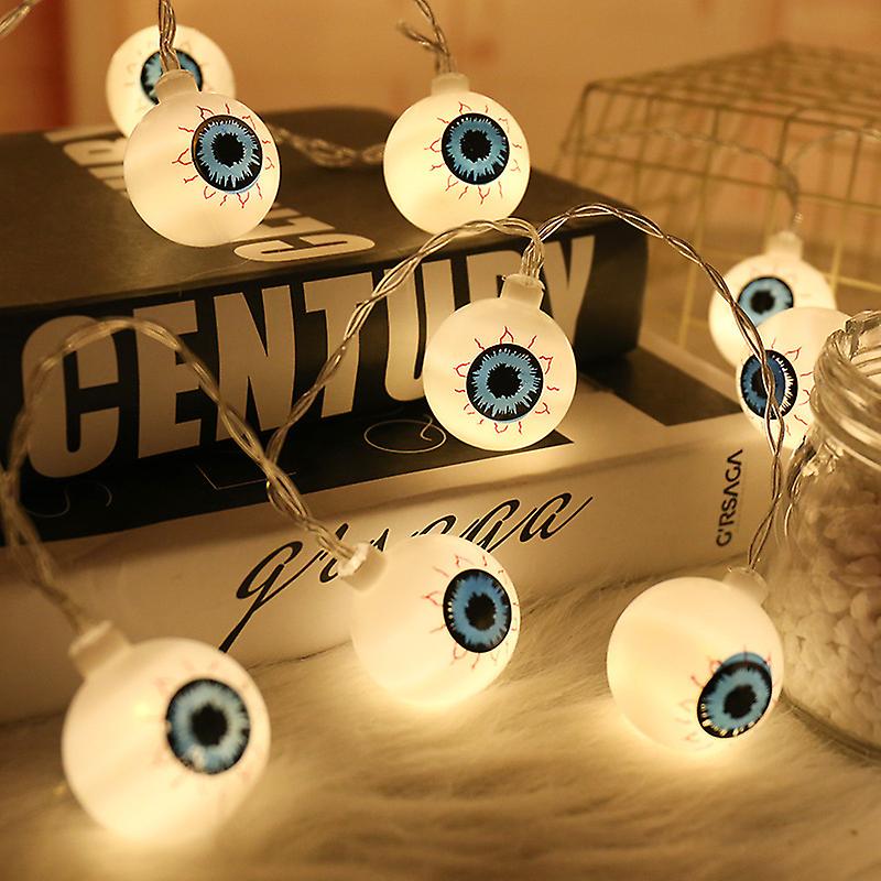 Led Halloween Eyeball Light String Ghost Festival Bar Party Atmosphere Decorative Light String，