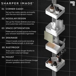 Sharper Image Shower Caddy 4-Tier 1012445