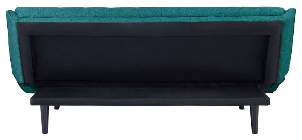 Modern Contemporary Urban Living Tufted Sofa Bed  Fabric   Midcentury   Sleeper Sofas   by House Bound  Houzz