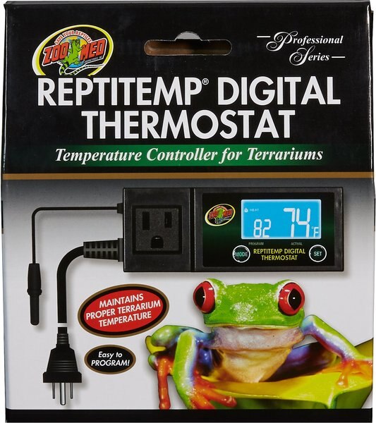 Zoo Med ReptiTemp Digital Reptile Terrarium Thermostat