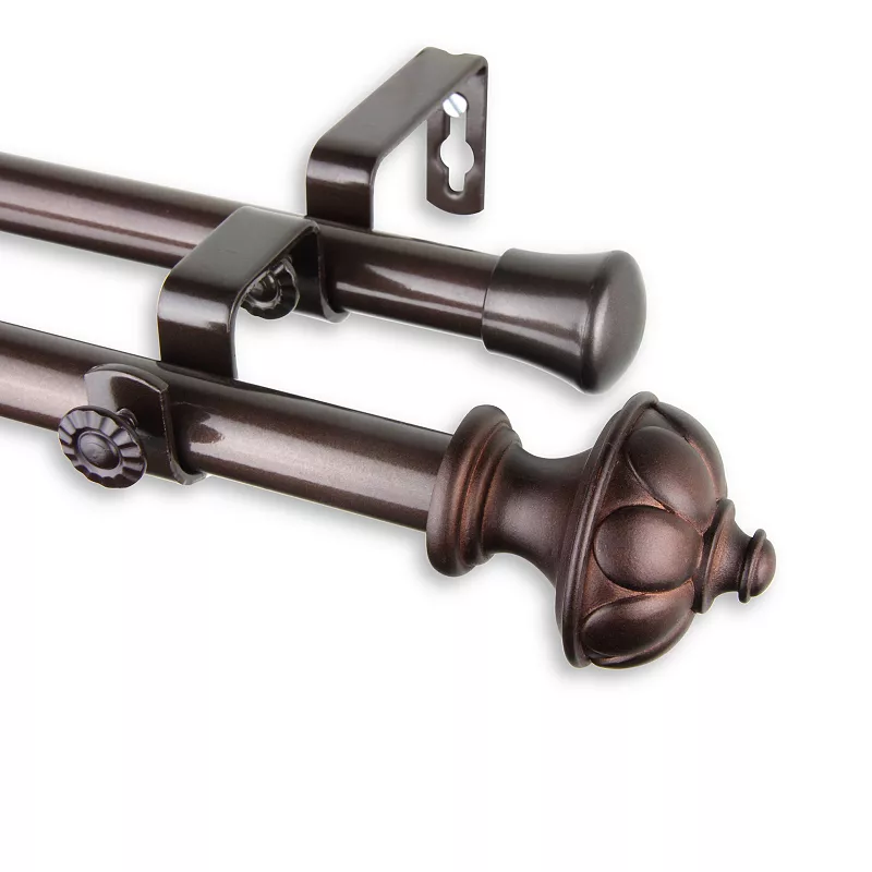 Rod Desyne 13/16 Sierra Double Curtain Rod