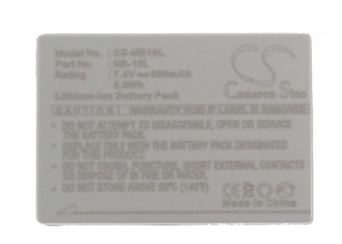 Canon PowerShot G1 X PowerShot SX40 HS Replacement Battery BatteryClerkcom Camera