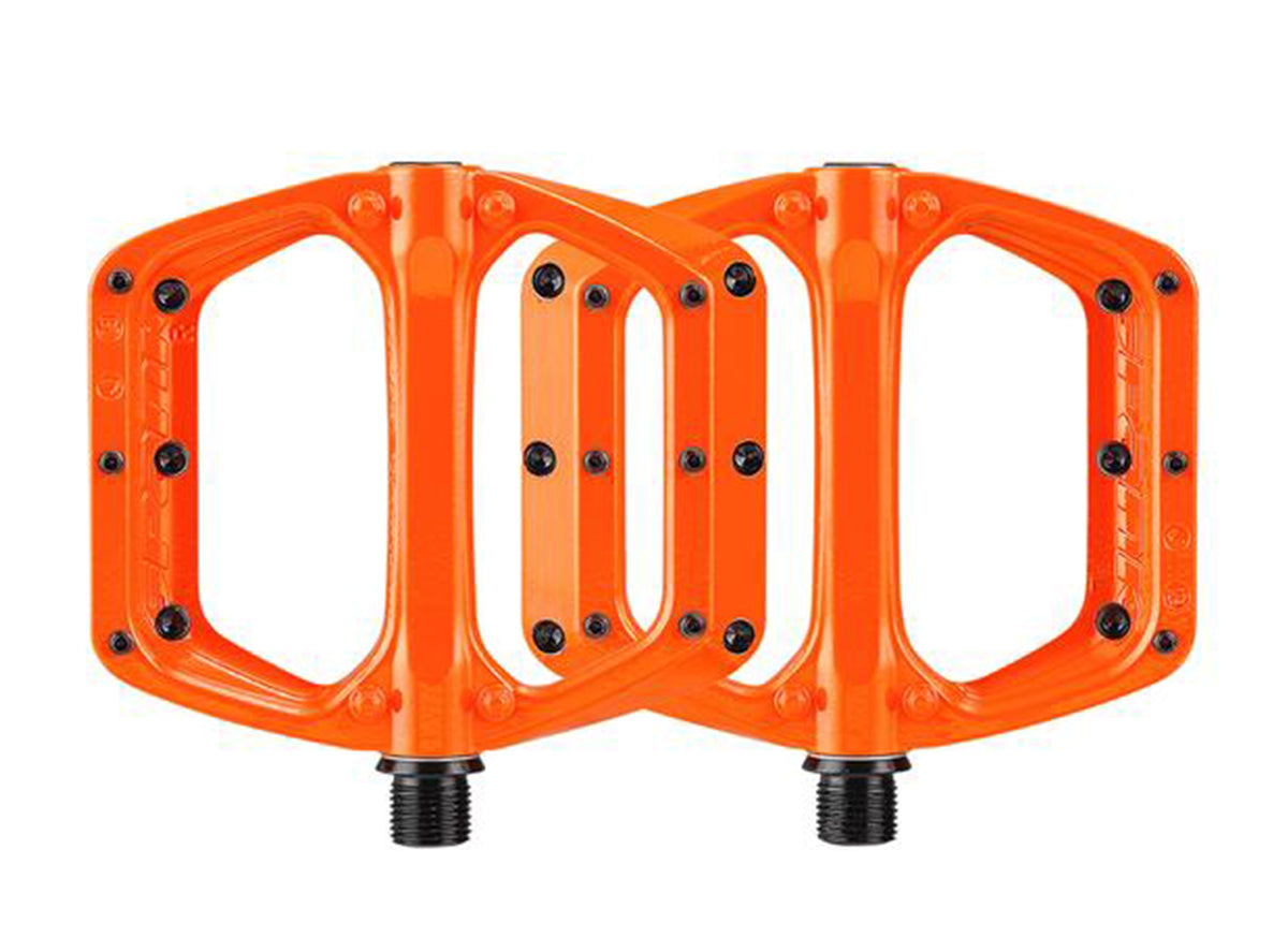 Spank Spoon DC Flat Pedals - Orange