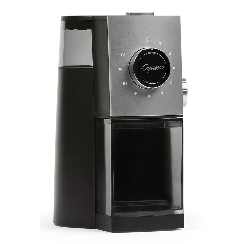 Capresso Grind Select Coffee Grinder， 10 ounce， Black