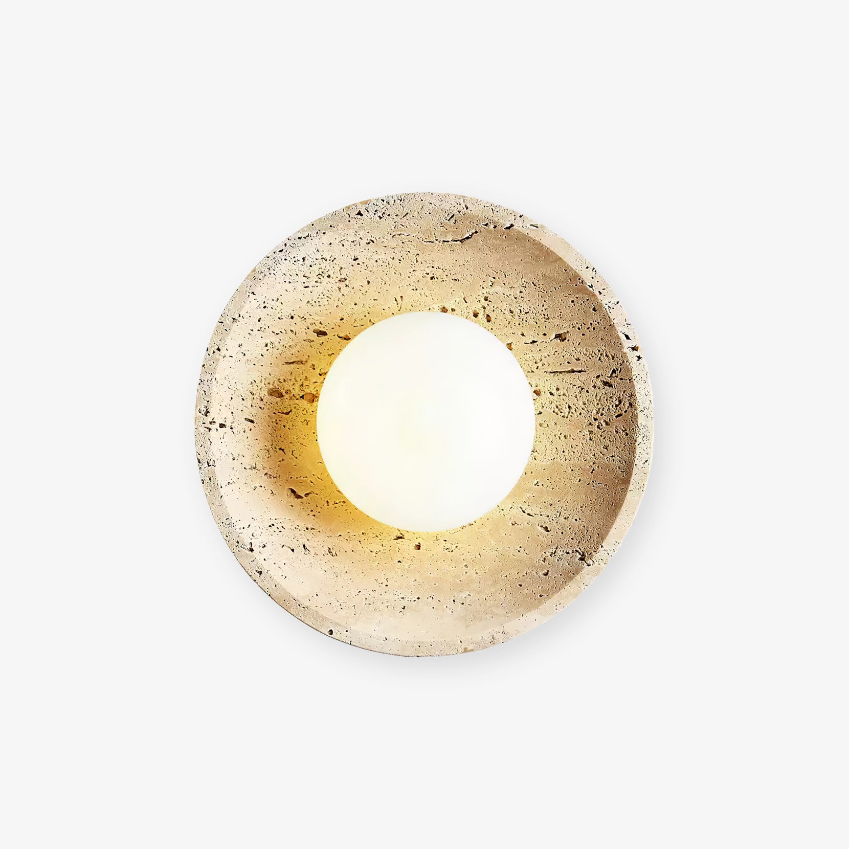 Stone Eclipse Plug-in Wall Light