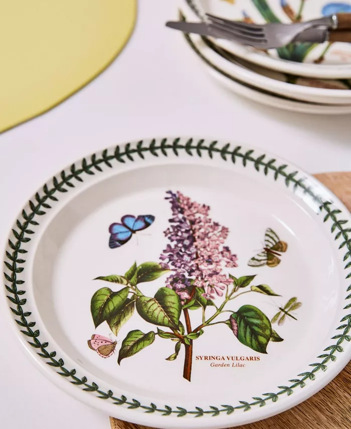 Portmeirion Botanic Garden Dinner Plates Assorted Set of 6