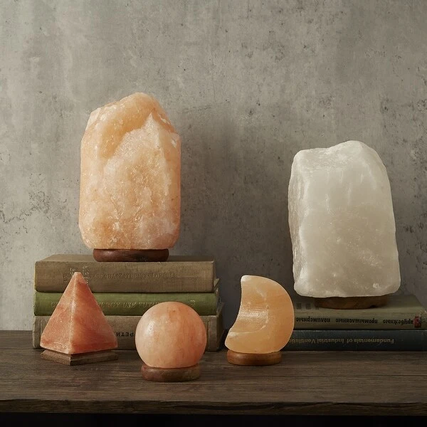 Evalina 8 Color Modes Piramide Salt Lamp