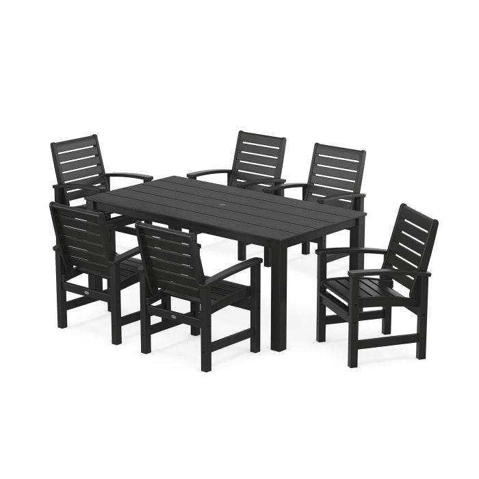 Polywood Signature 7-Piece Parsons Dining Set PWS2344-1