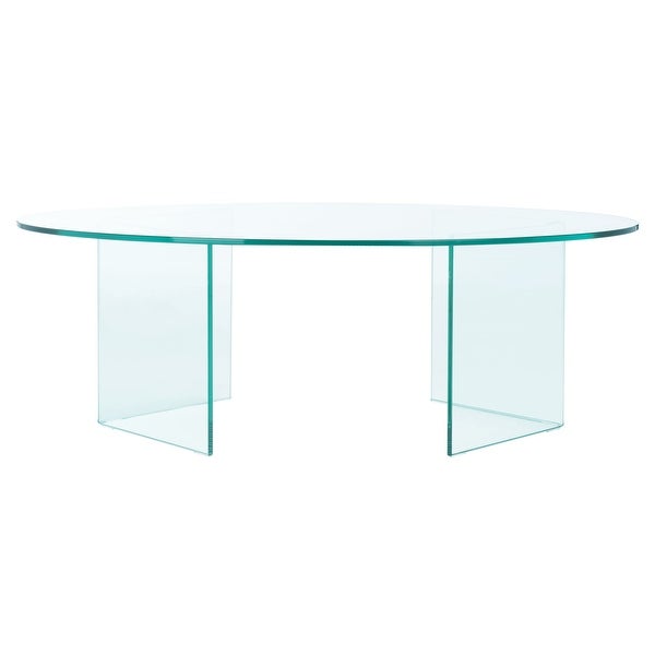 SAFAVIEH Carsten Tempered Glass Coffee Table - 47