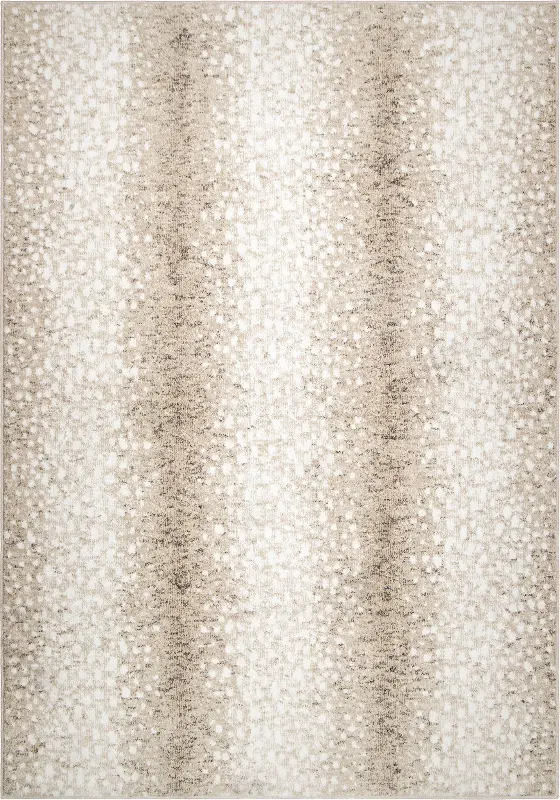 Gazelle 5 x 8 Soft White Area Rug