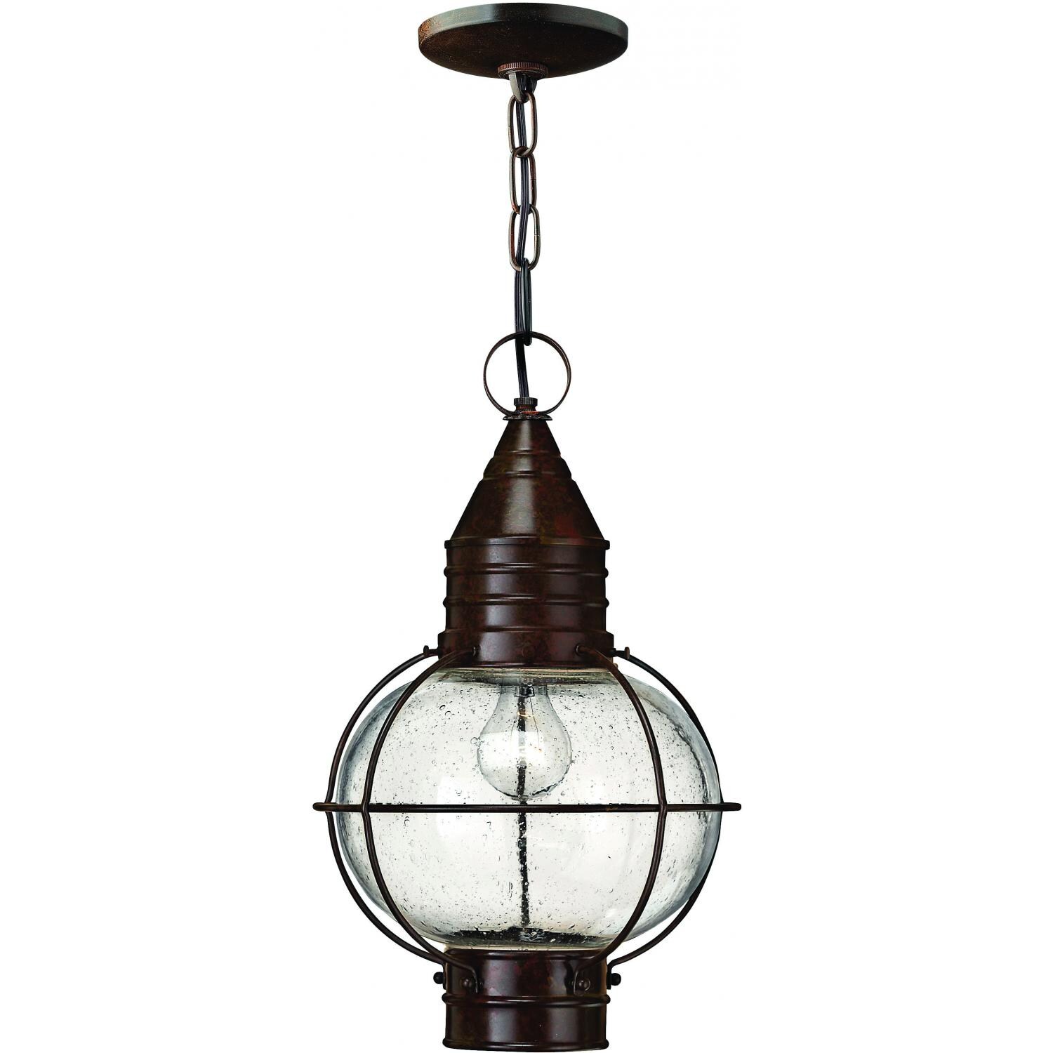 Hinkley Lighting Cape Cod One Light 18-Inch Outdoor Hanging Lantern