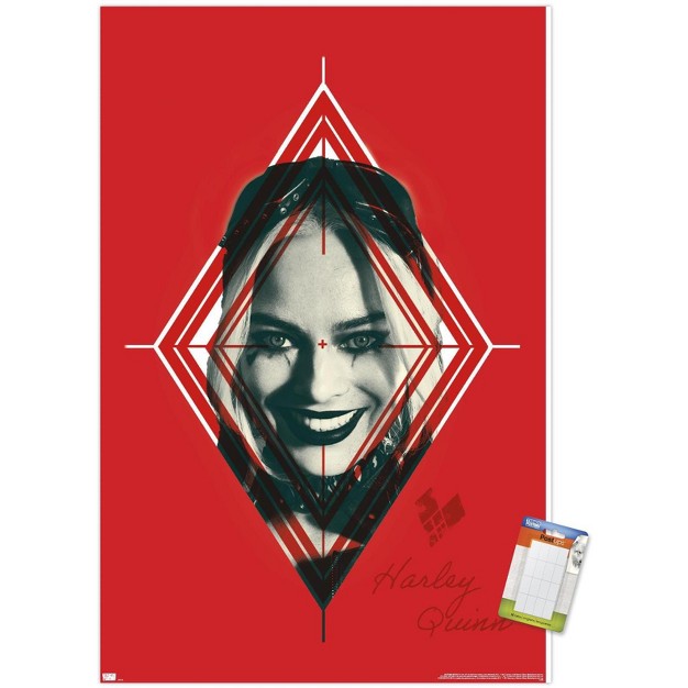 Trends International Dc Comics Movie The Suicide Squad Harley Quinn Target Unframed Wall Poster Prints