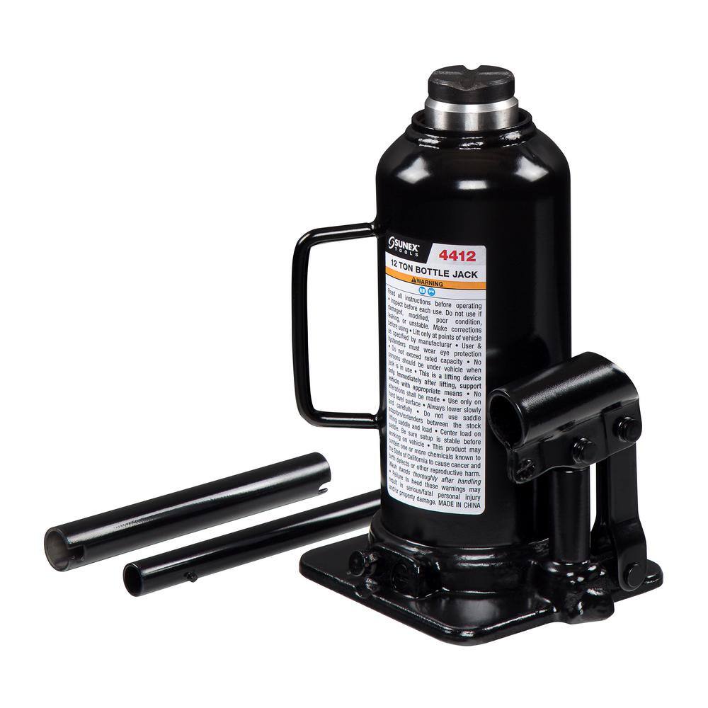 SUNEX TOOLS 12-Ton Bottle Jack 4412