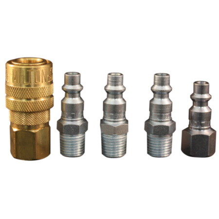 Milton S211 Milton 1/4  34NPT M Style Coupler an...