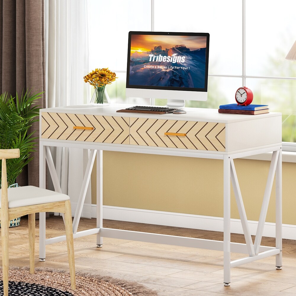 Writing Desk with Drawers Computer Desks for Home Office Simple Vanity Table