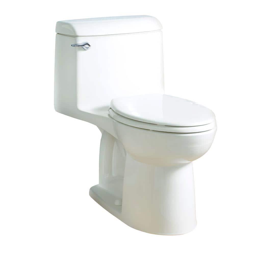 American Standard Champion Four 1Piece 16 GPF Single Flush Elongated Toilet in White Seat Included