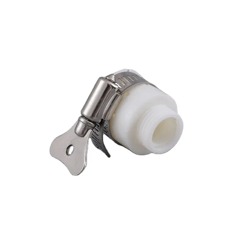 White universal faucet adapter accessories garden hose quick connector