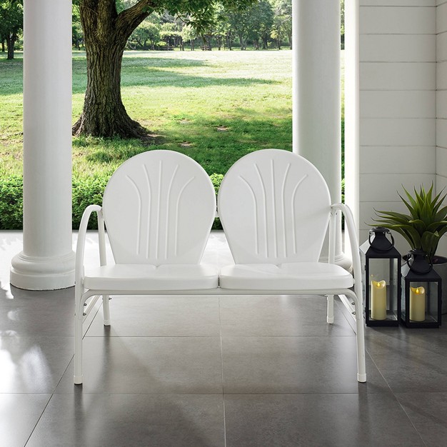 Griffith Outdoor Loveseat White Crosley