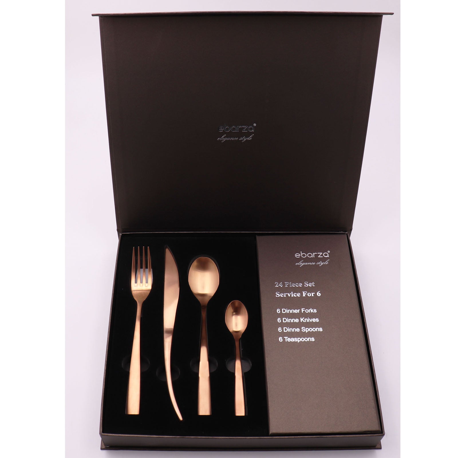 Set Of 24 Pieces Tarn Cutlery Set 6362C