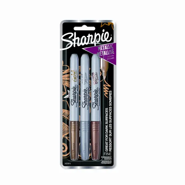 Sharpie 3-Pack Metallic Markers