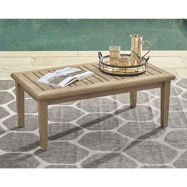 Signature Design by Ashley Clare View Beige 6Piece Outdoor Package