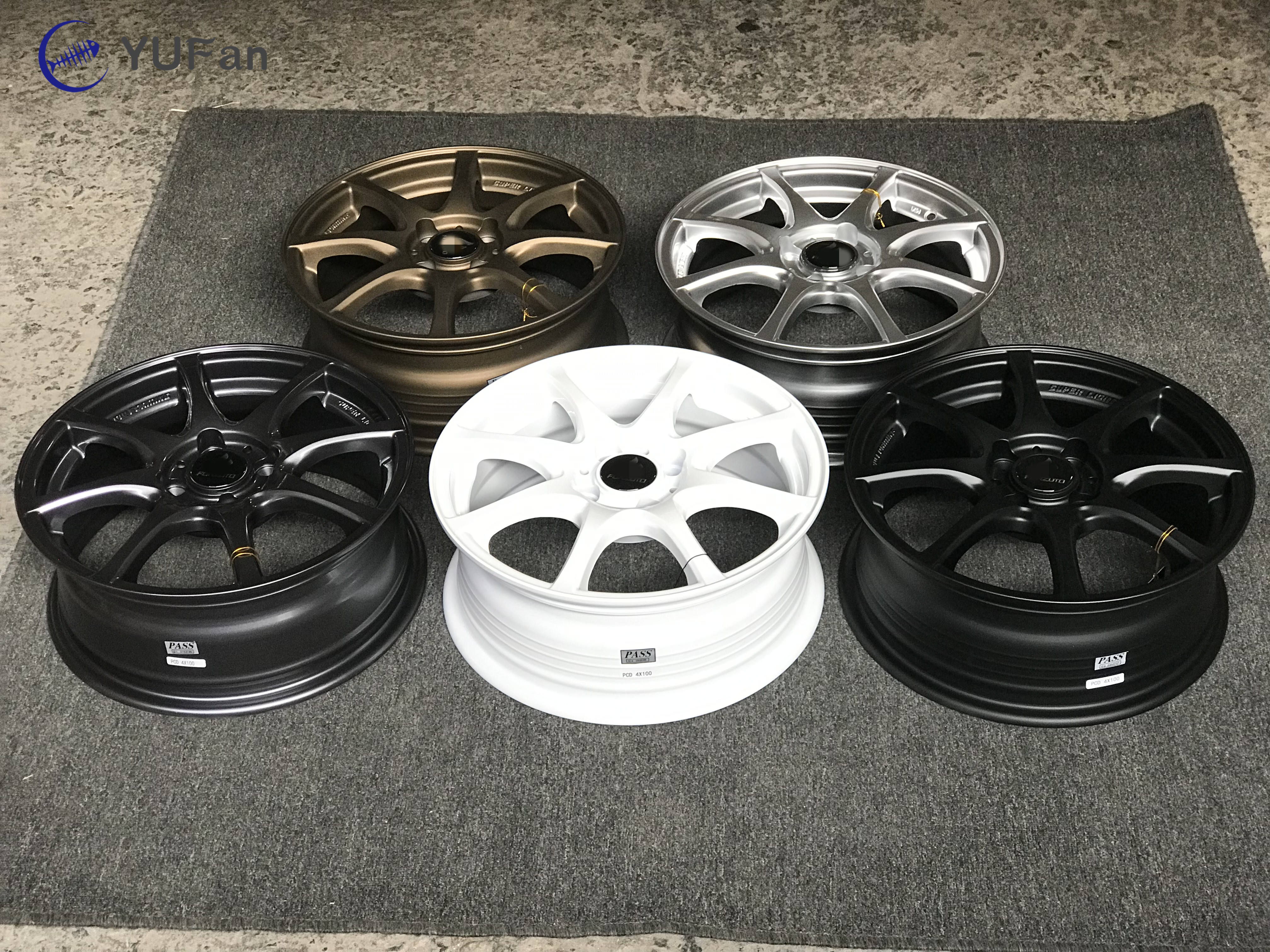 15 inch flow forming Casting wheels  lightweight performance Racing alloy rims Passenger Car Wheels tires.Passenger Car Wheels.