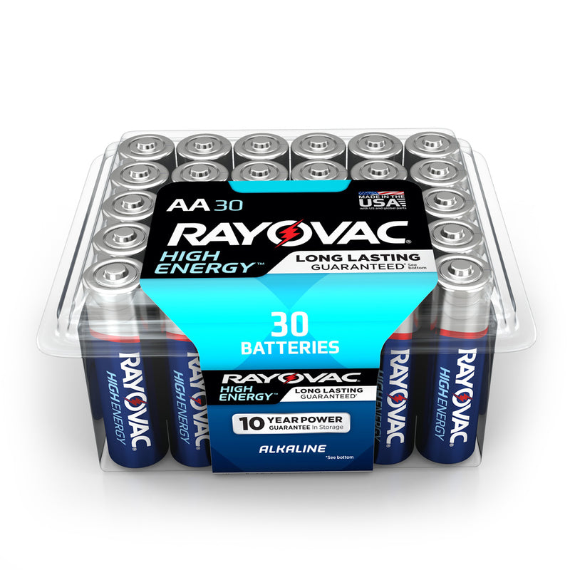 BATTERY ALKALINE AA30PK