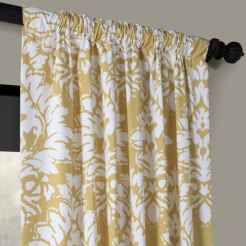 EFF 1-Panel Lacuna Printed Window Curtain