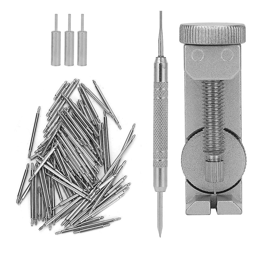 Watch Strap Link Pin Remover Watchband Spring Bar Set Repairing Accessory Tool