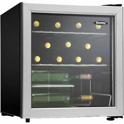 Danby 17-bottle Freestanding Wine Cooler DWC172BLPDB