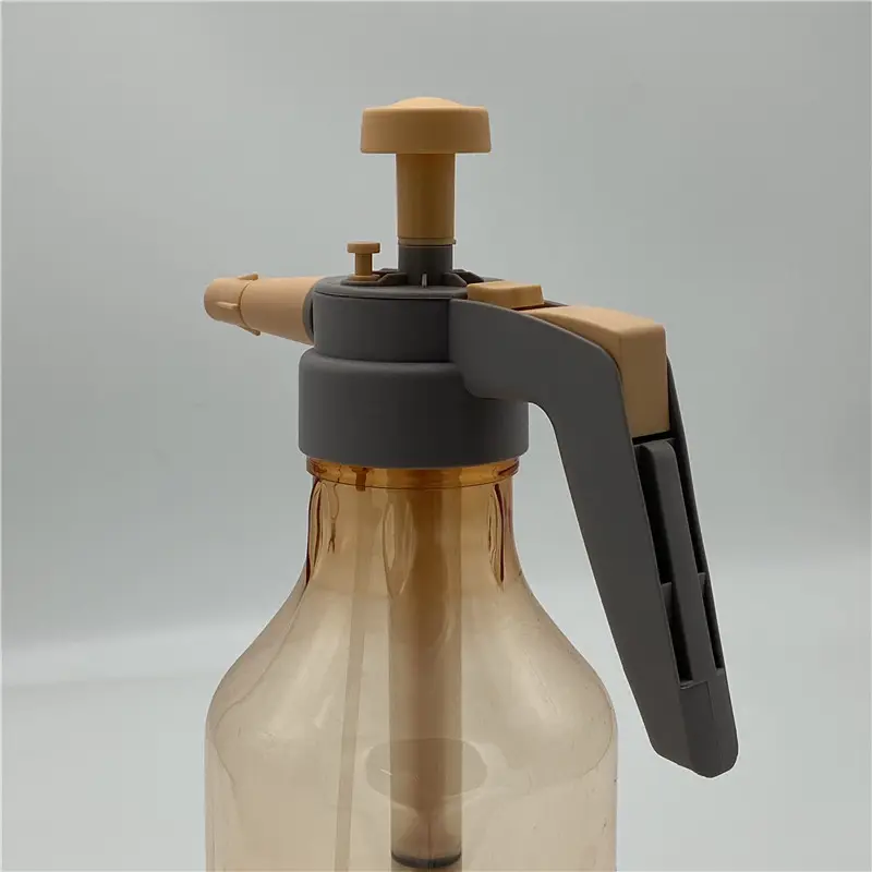 2L  Watering pump sprayer for garden Plants Manual handhold irrigation tools transparent bottle with portable handle