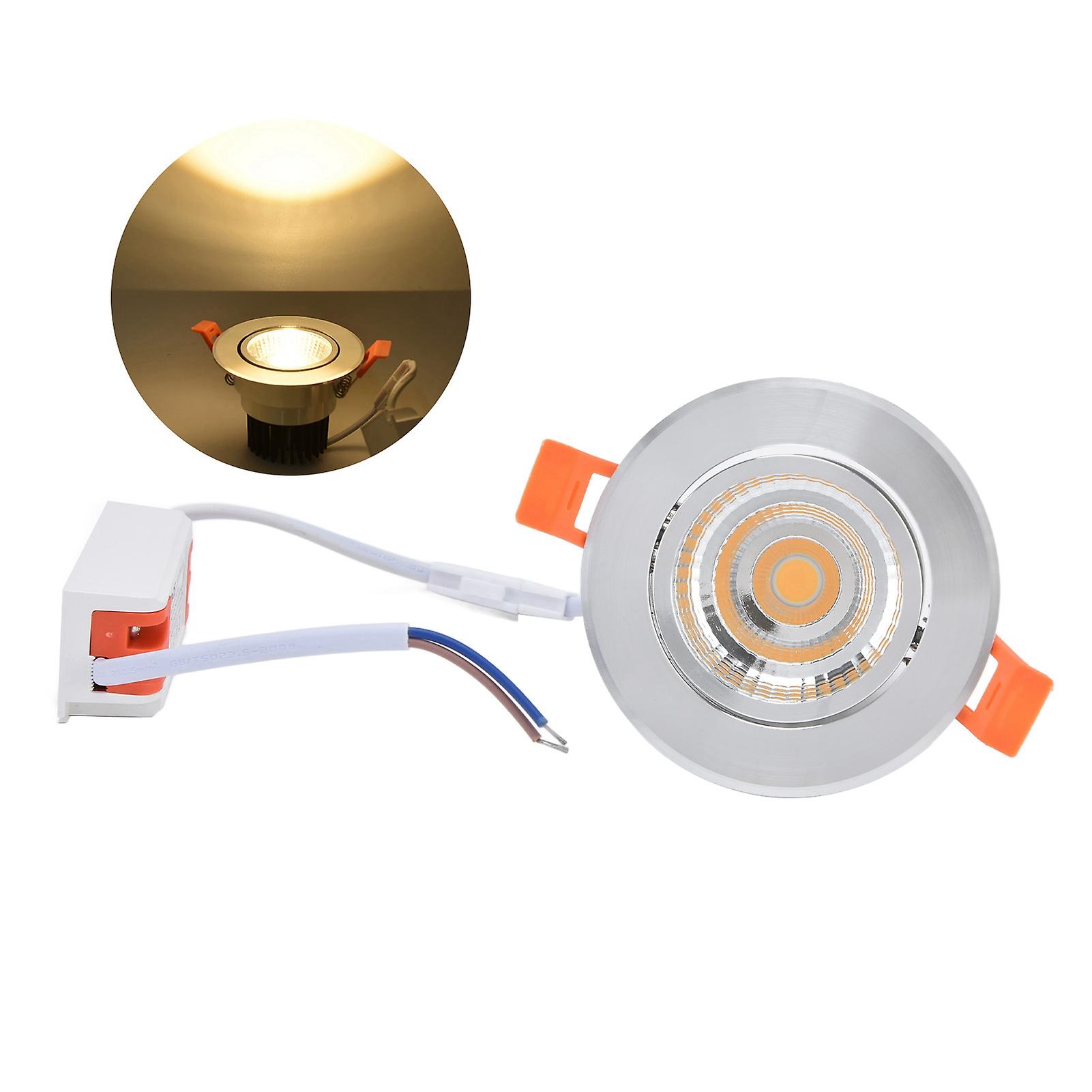 Downlight Directional Angle Modulation Flushbonading Warm Light 3000K LED Downlight 100‑264V