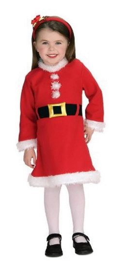 Rubies RUB 885319IF612 C Santa Girl Costume Infant...