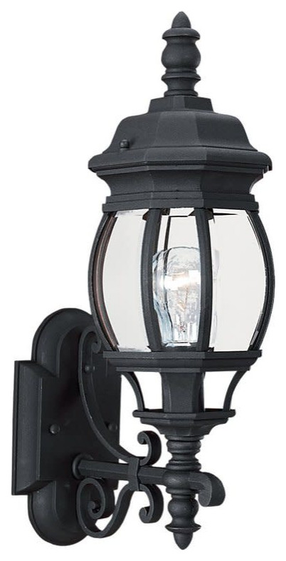 Generation Lighting 88200 Wynfield 20 quotTall Outdoor Wall Sconce   Mediterranean   Outdoor Wall Lights And Sconces   by Buildcom  Houzz