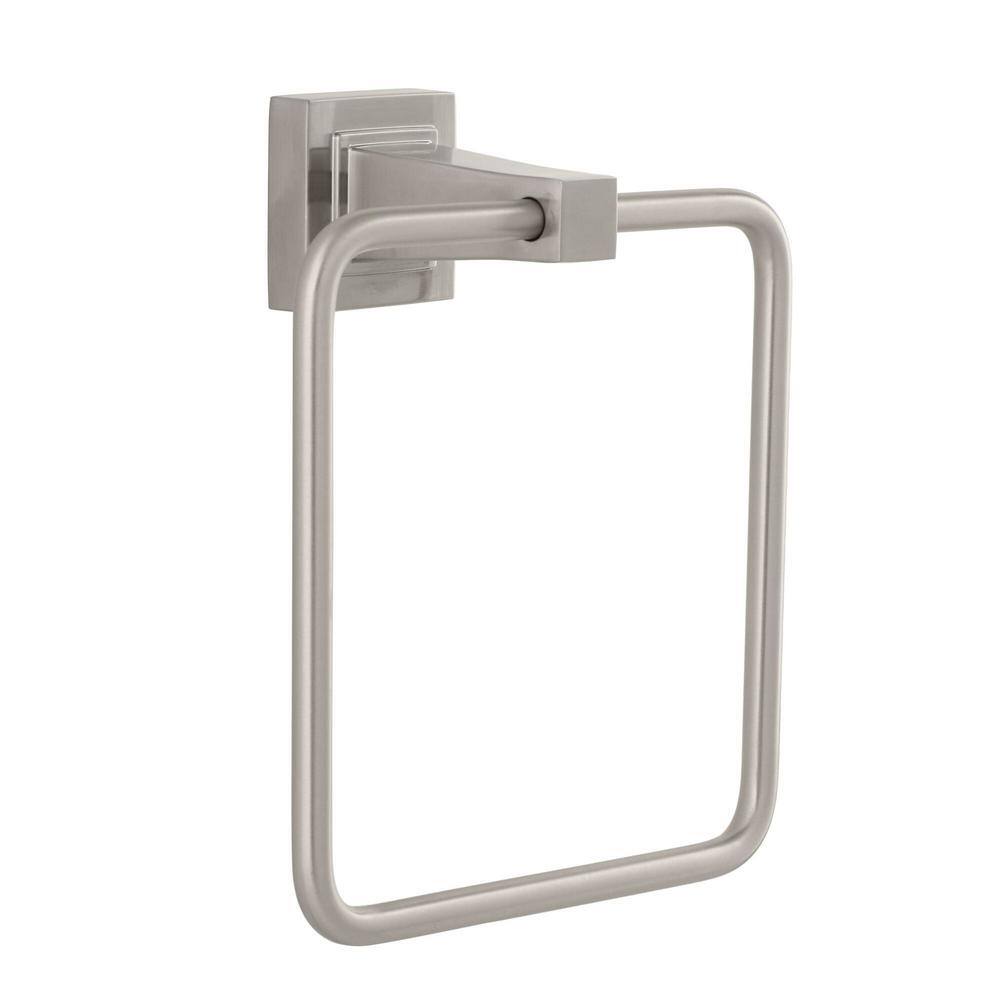 Glacier Bay Adelyn Towel Ring in Brushed Nickel 20019-0504