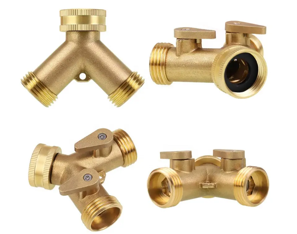 Good quality Factory direct supply 3/4 inch female and male part Brass Quick Connector Garden Hose Fitting