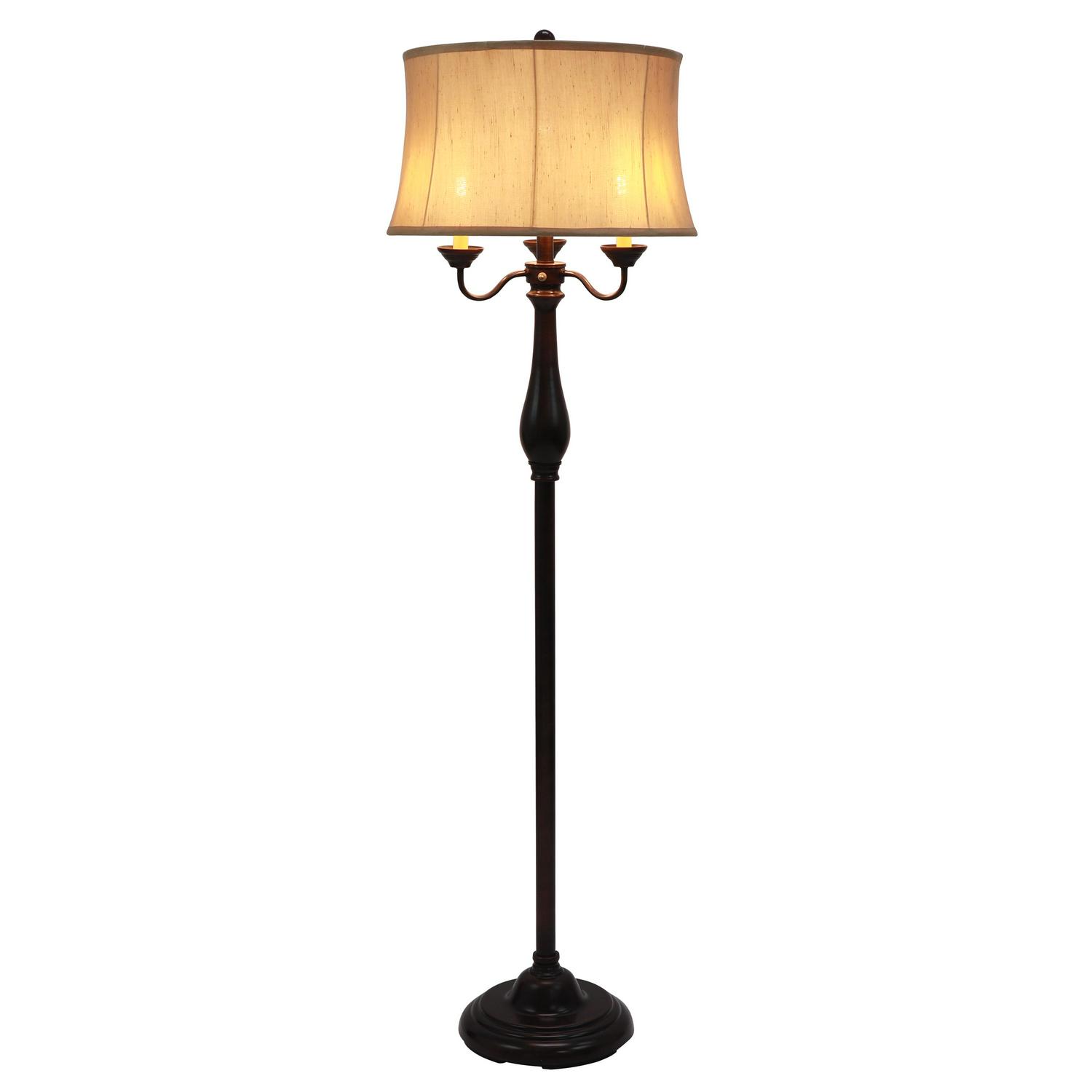 Abigail 6-Way Candle-Style Floor Lamp