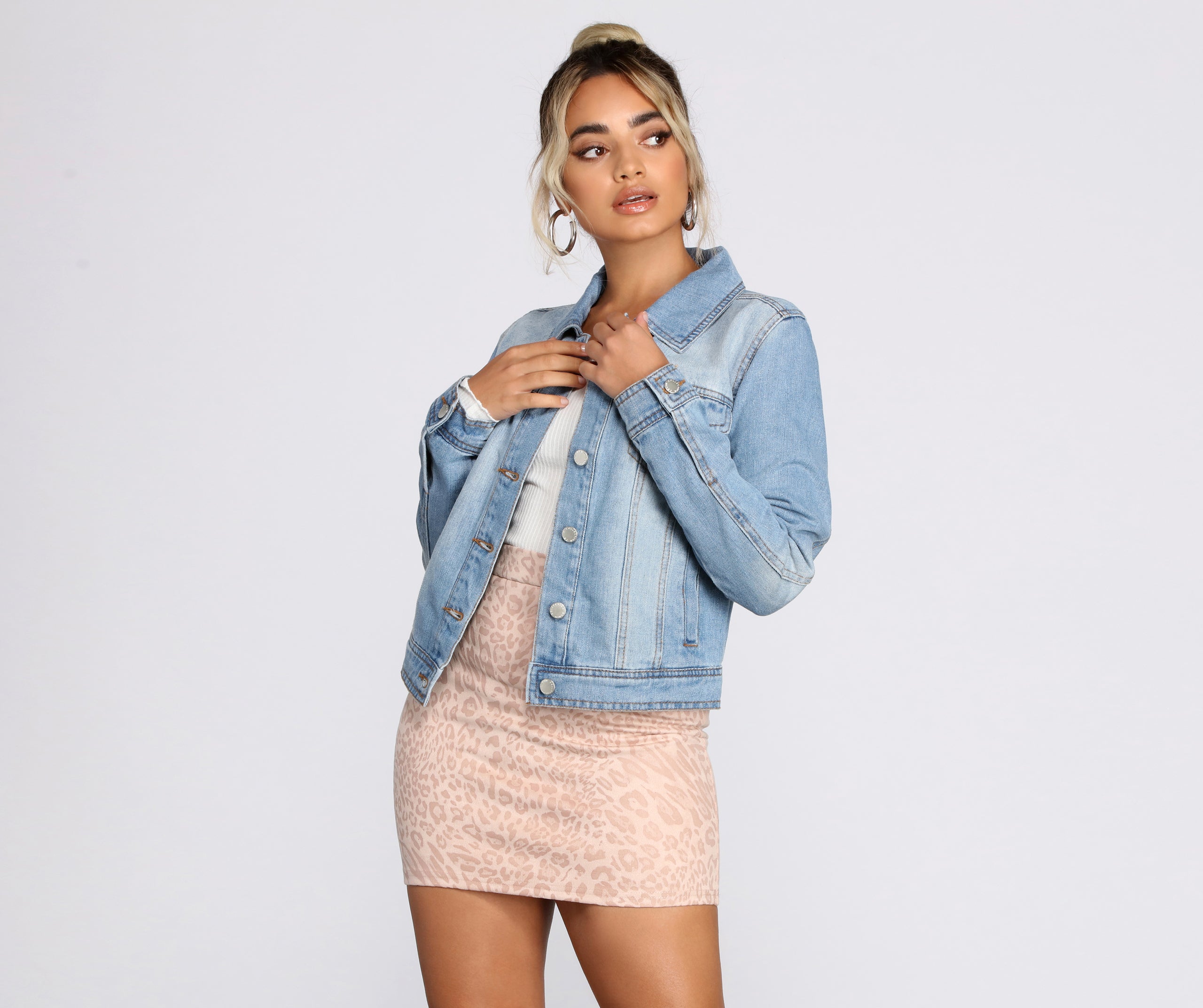 Basic Vibes Denim Jacket